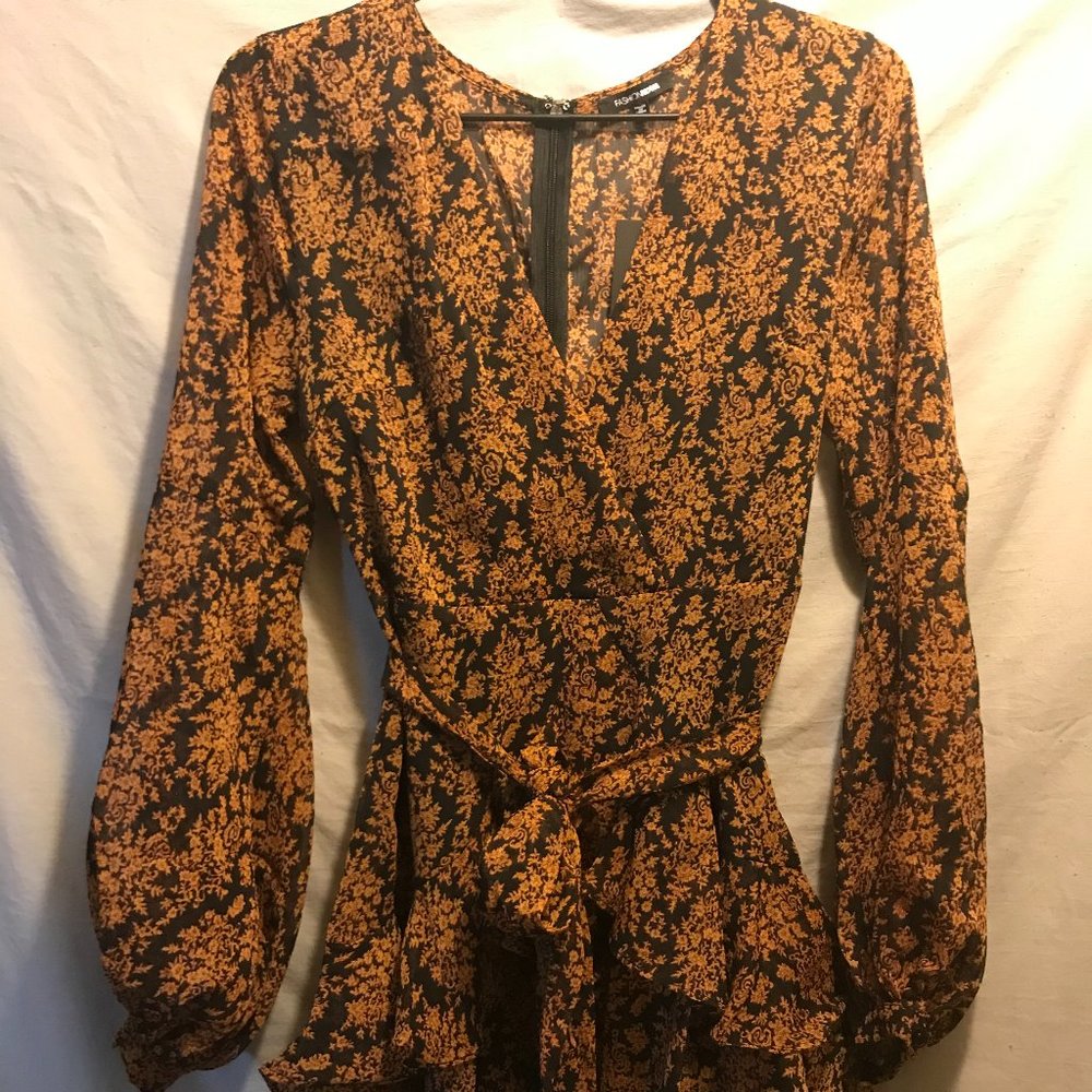 Wildflower Nights Mini Dress - New